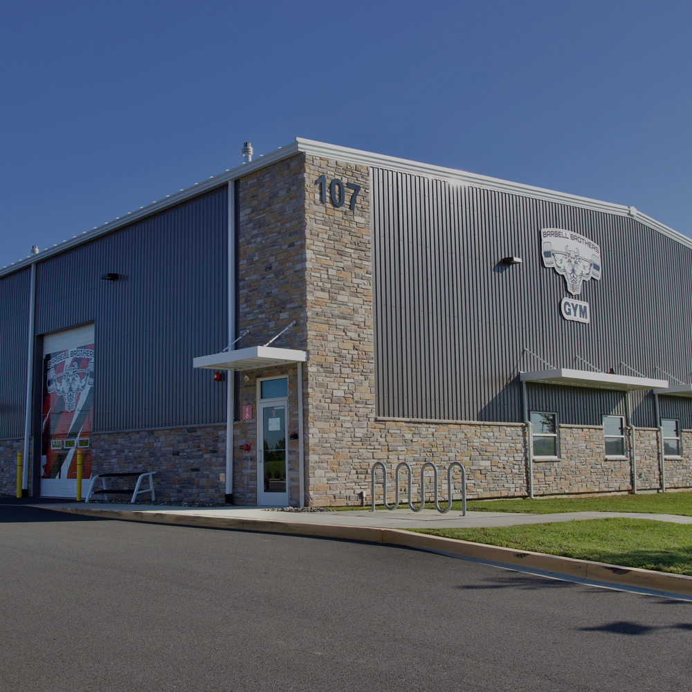 Commercial stone veneer project