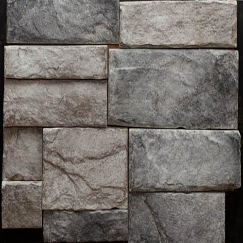 GRAY GRANITE Ledgestone stone veneer